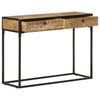 Wandtafel 100X35X75 Cm Massief Mangohout
