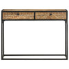 Wandtafel 100X35X75 Cm Massief Mangohout