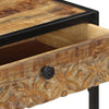 Wandtafel 100X35X75 Cm Massief Mangohout