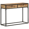 Wandtafel 100X35X75 Cm Massief Mangohout