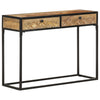 Wandtafel 100X35X75 Cm Massief Mangohout
