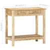 Wandtafel 80X35X74 Cm Massief Mangohout