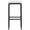 Barkrukken Met Kussens Poly Rattan