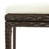 Barkrukken Met Kussens Poly Rattan