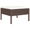 6-Delige Loungeset Met Kussens Poly Rattan