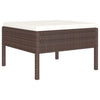 6-Delige Loungeset Met Kussens Poly Rattan