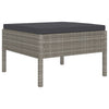 6-Delige Loungeset Met Kussens Poly Rattan