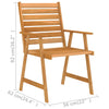 3-Delige Tuinset Massief Acaciahout