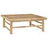 1 Loungeset Met Witte Kussens Bamboe