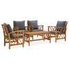 5-Delige Loungeset Massief Acaciahout