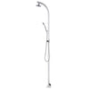 Buitendouche 215 Cm Aluminium Zwart
