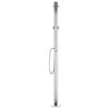 Buitendouche 215 Cm Aluminium Zwart