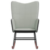 Schommelstoel Fluweel En Pvc
