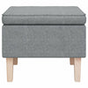 Kruk Met Houten Poten Stof