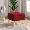 Kruk Met Houten Poten Stof