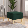 Kruk Met Houten Poten Stof