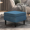 Kruk Met Houten Poten Fluweel