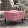 Kruk Met Houten Poten Fluweel
