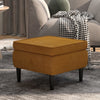 Kruk Met Houten Poten Fluweel