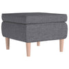 Kruk Met Houten Poten Stof