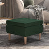 Kruk Met Houten Poten Stof