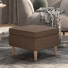 Kruk Met Houten Poten Stof