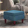 Kruk Met Houten Poten Fluweel