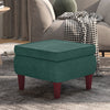 Kruk Met Houten Poten Fluweel