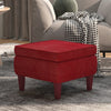 Kruk Met Houten Poten Fluweel