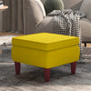 Kruk Met Houten Poten Fluweel