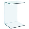 Bijzettafel 40X40X60 Cm Gehard Glas