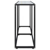 Wandtafel 140X35X75,5 Cm Gehard Glas Transparant