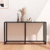 Wandtafel 140X35X75,5 Cm Gehard Glas Transparant