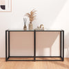 Wandtafel 140X35X75,5 Cm Gehard Glas Transparant