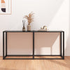 Wandtafel 140X35X75,5 Cm Gehard Glas Transparant