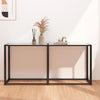 Wandtafel 140X35X75,5 Cm Gehard Glas Transparant
