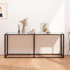Wandtafel 140X35X75,5 Cm Gehard Glas Transparant