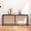 Wandtafel 140X35X75,5 Cm Gehard Glas Transparant