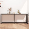 Wandtafel 140X35X75,5 Cm Gehard Glas Transparant