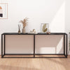 Wandtafel 140X35X75,5 Cm Gehard Glas Transparant