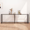 Wandtafel 140X35X75,5 Cm Gehard Glas Transparant