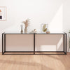 Wandtafel 140X35X75,5 Cm Gehard Glas Transparant