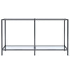 Wandtafel 140X35X75,5 Cm Gehard Glas Transparant