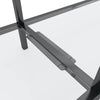 Wandtafel 140X35X75,5 Cm Gehard Glas Transparant