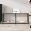 Wandtafel 140X35X75,5 Cm Gehard Glas Transparant
