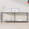 Wandtafel 140X35X75,5 Cm Gehard Glas Transparant