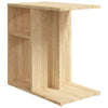 Bijzettafel 50X30X50 Cm Bewerkt Hout Kleurig
