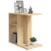 Bijzettafel 50X30X50 Cm Bewerkt Hout Kleurig