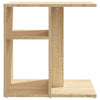Bijzettafel 50X30X50 Cm Bewerkt Hout Kleurig