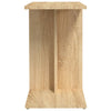 Bijzettafel 50X30X50 Cm Bewerkt Hout Kleurig